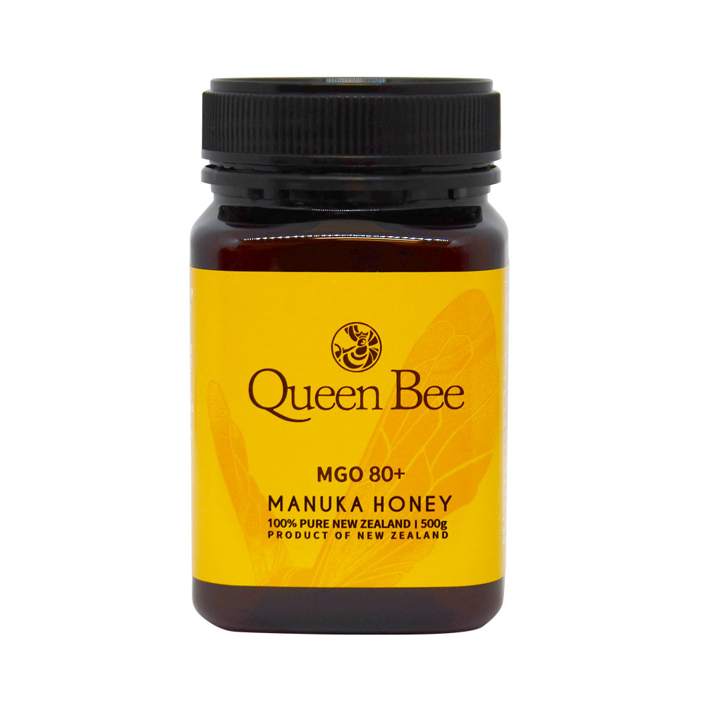 NZQUEENBEE Manuka Honey MGO80+ 500g