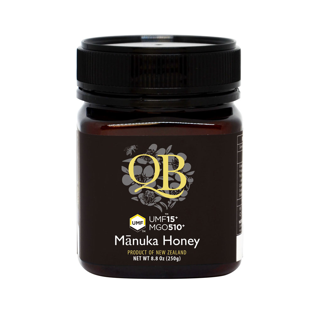 QB Manuka Honey UMF 15+ MGO 510+ 250g