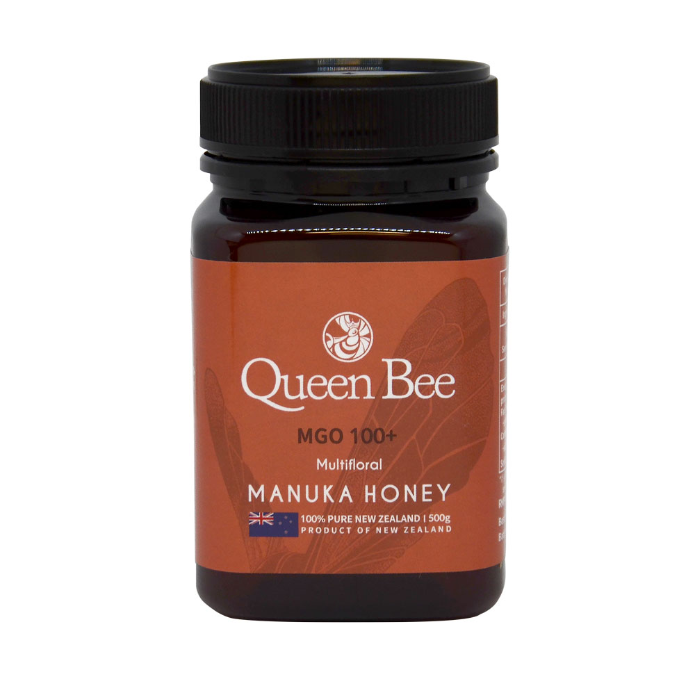 NZQUEENBEE Manuka Honey MGO100+ 500g