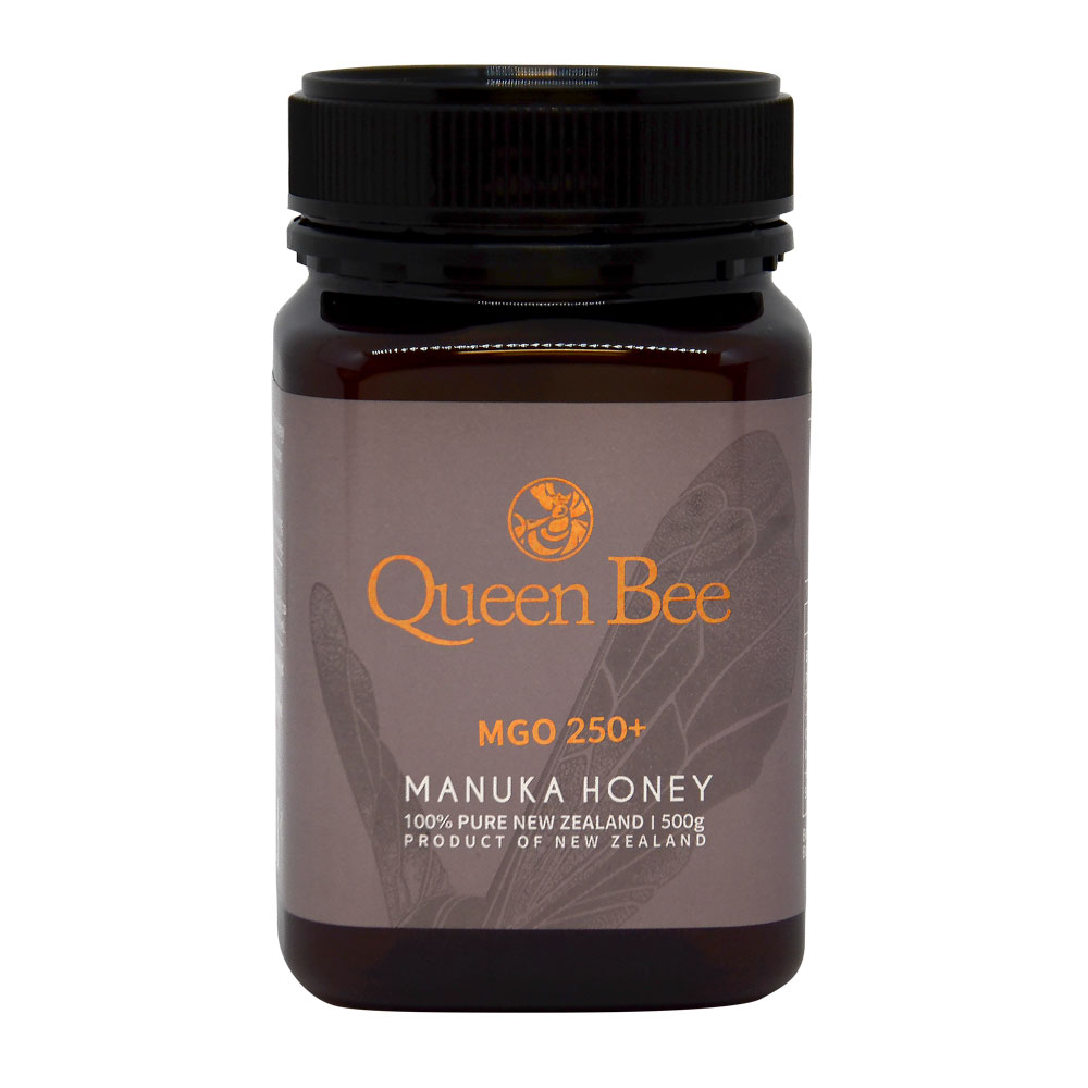 NZQUEENBEE Manuka Honey MGO250+ 500g