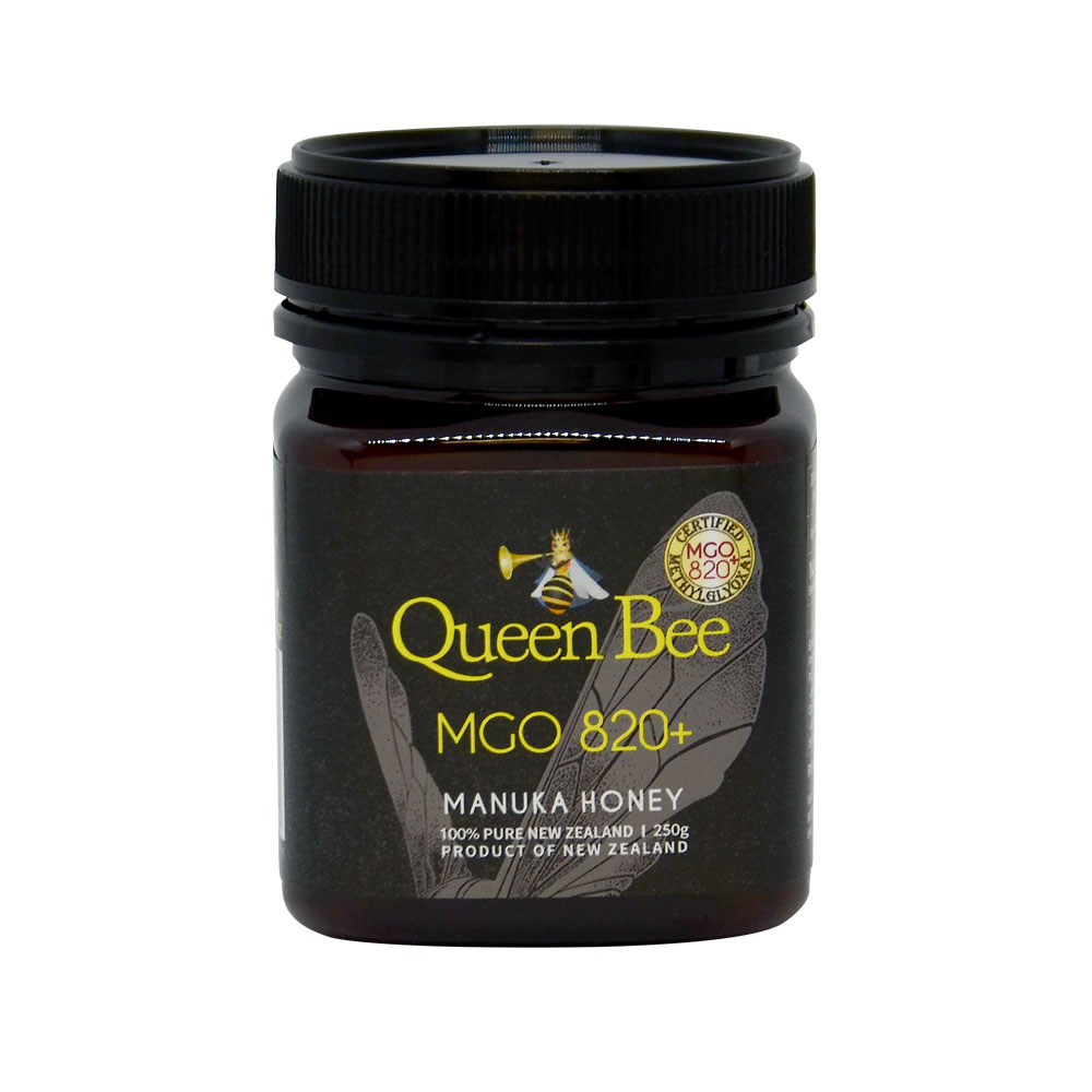 NZQUEENBEE Manuka Honey MGO820+ 250g
