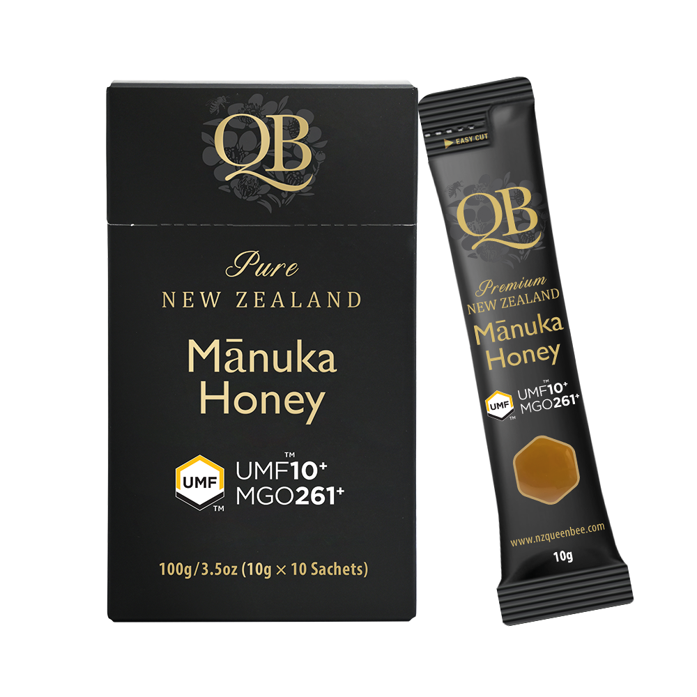 QB Manuka Honey Sachet UMF 10+ MGO 261+ 100g