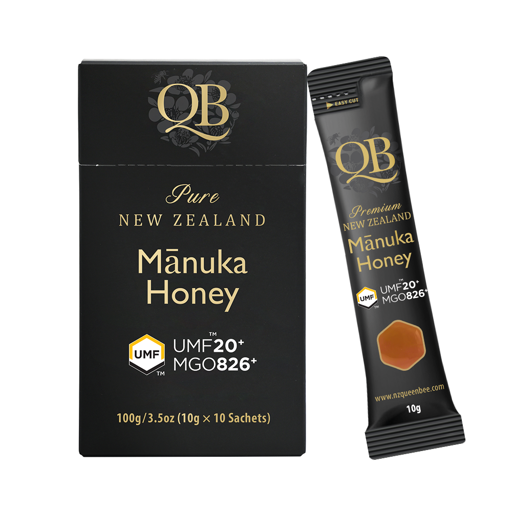 QB Manuka Honey Sachet UMF 20+ MGO 826+ 100g