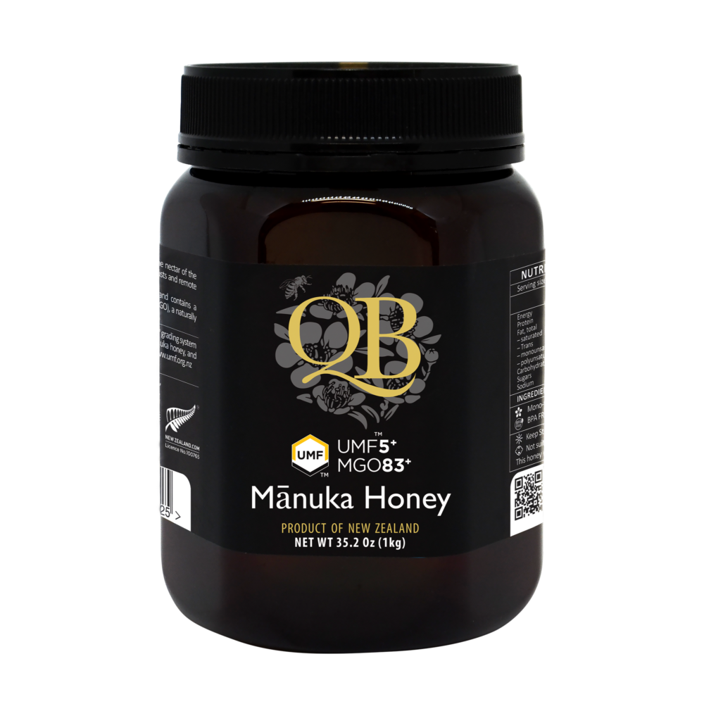 QB Manuka Honey UMF 5+ MGO 83+ 1kg