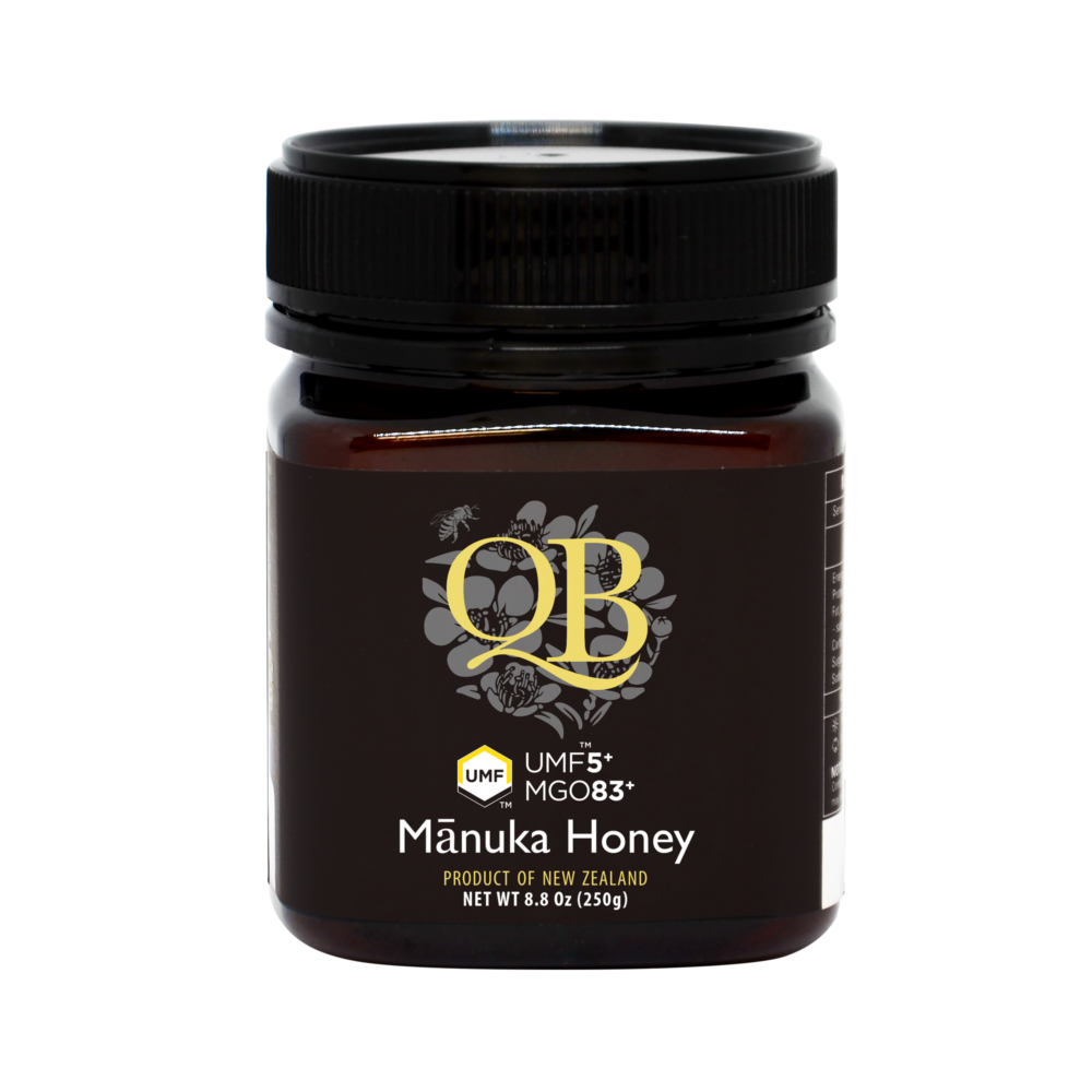 QB Manuka Honey UMF 5+ MGO 83+ 250g